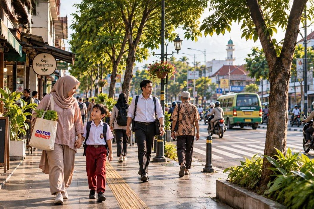 Kenapa Jalan Kaki Terasa Berat di Kota Kita?