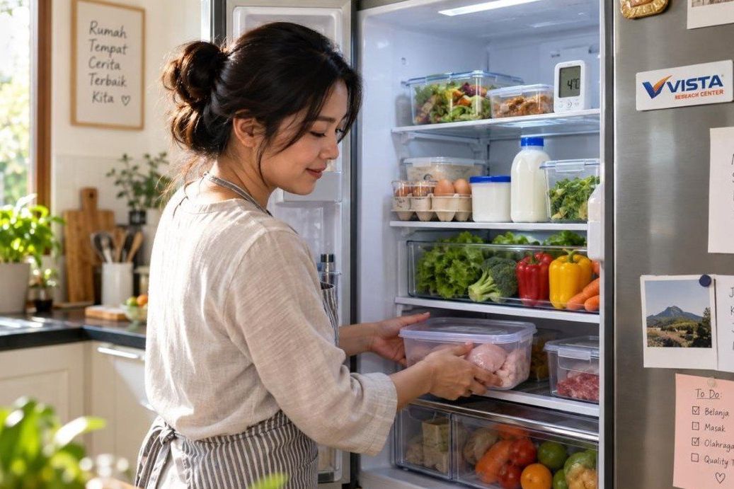 Cara Menyimpan Makanan di Kulkas agar Tetap Aman