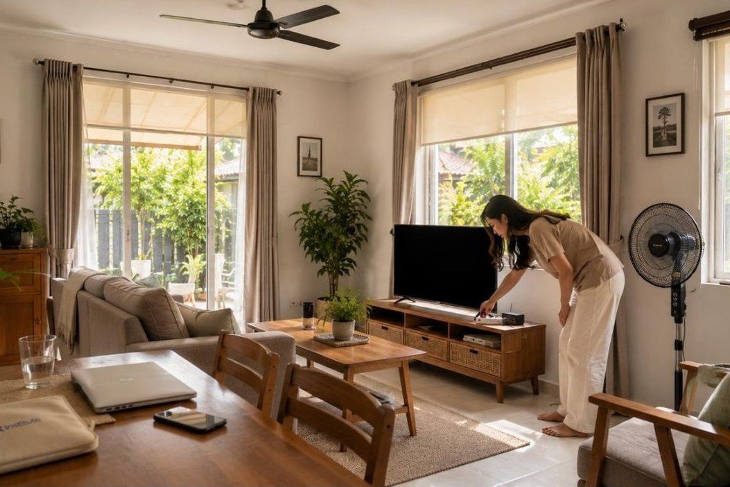 Elektronik di Rumah Bisa Menambah Panas Ruangan