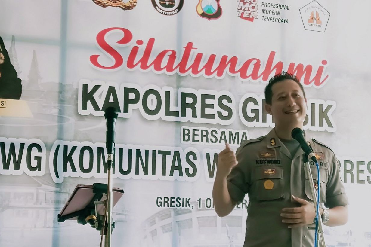 Kapolres Gresik Larang Pelajar Ikut Unjuk Rasa