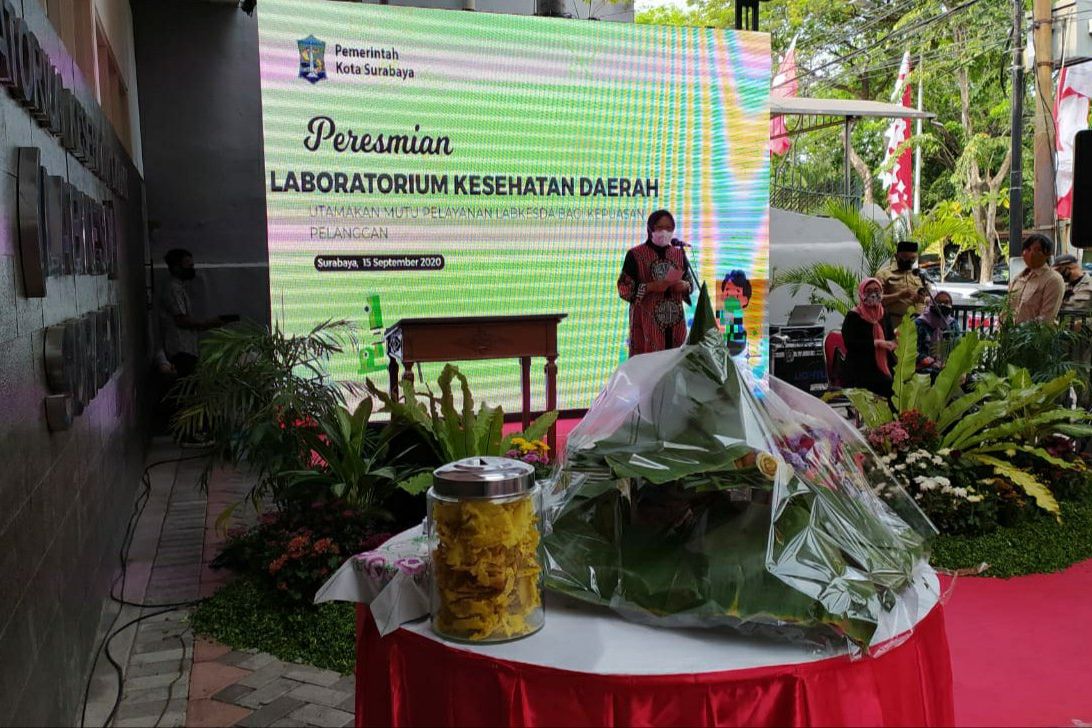 Labkesda Diresmikan, Tes Swab Gratis Dikhususkan Bagi Warga Kota Surabaya