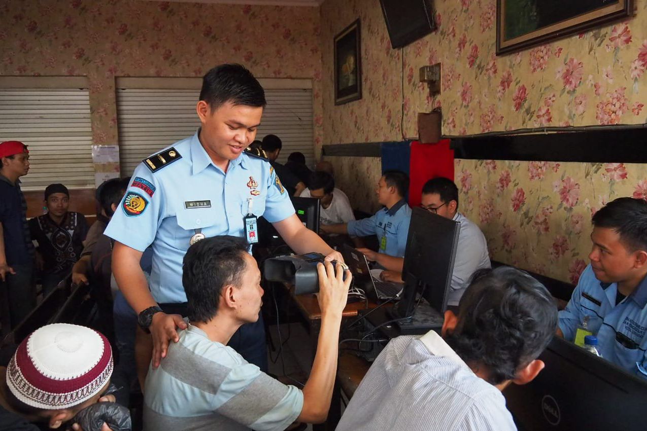 Rutan Medaeng Kebut Perekaman KTP-el Warga Binaan