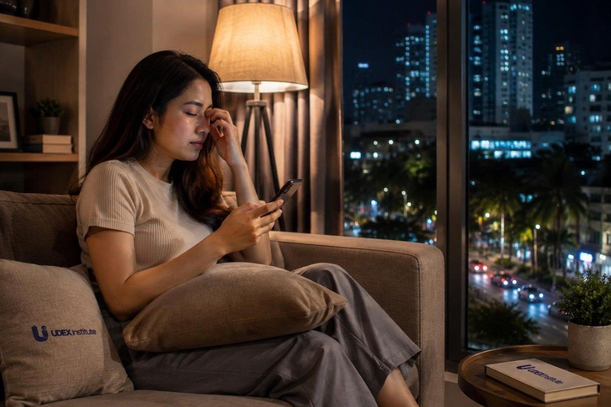 Kebiasaan Main HP dalam Gelap yang Membuat Mata Tak Nyaman