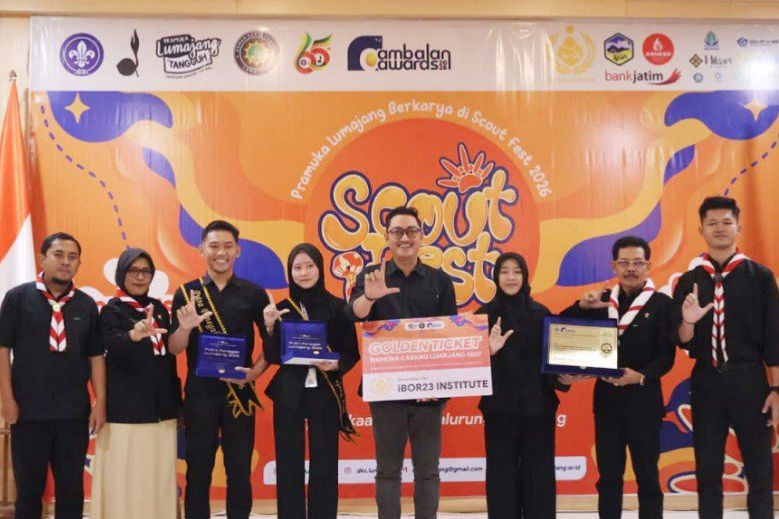 Tutup Lumajang Scout Fest, Wabup: Pramuka Ladang Ide Segar Anak Muda