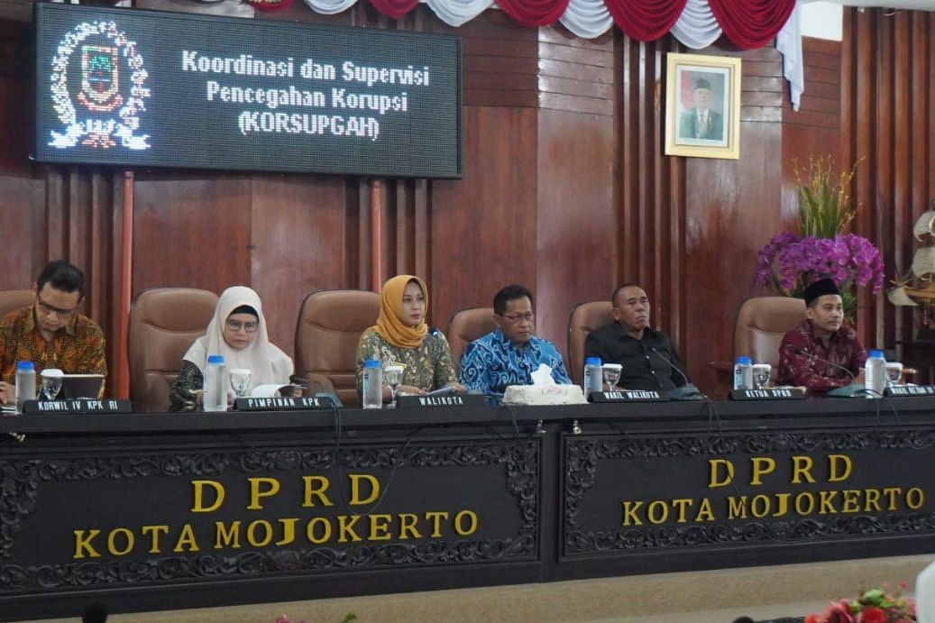 Bersama KPK, Kota Mojokerto Siap Laksanakan MCP Korsupgah