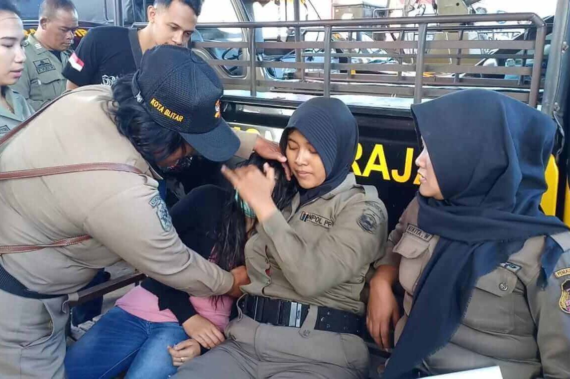 Razia Gabungan Amankan Pasangan di Bawah Umur