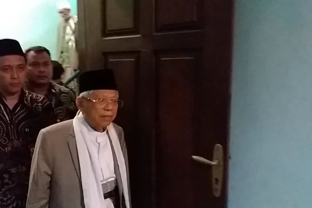 Ma'ruf Amin Lakukan Safari ke Kantor PWNU Jawa Timur