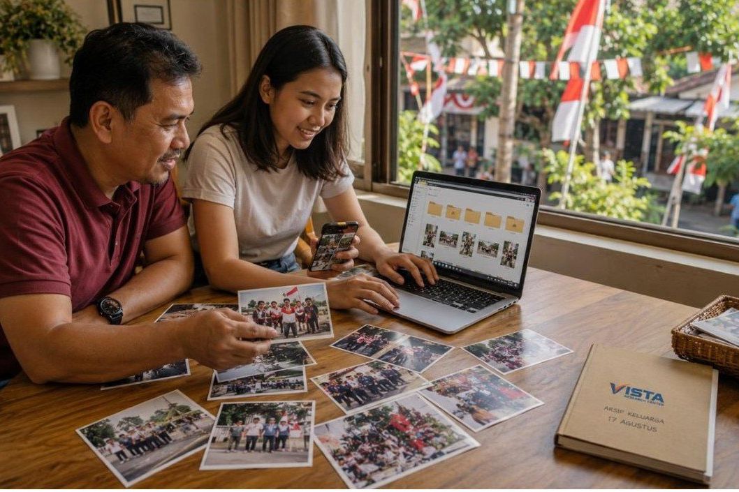 Cara Menyimpan Foto Agustusan agar Jadi Arsip Keluarga