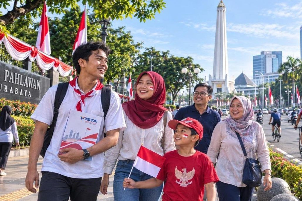 Surabaya dan Jejak Kota Pahlawan Jelang 17 Agustus
 