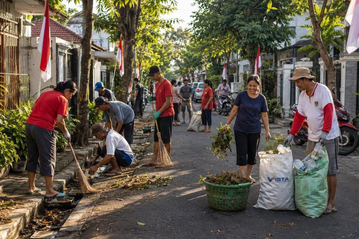 Kerja Bakti sebagai Kebiasaan Baik Menjaga Lingkungan