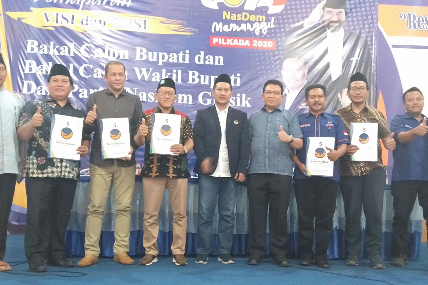 DPP Nasdem Menilai Lima "Balon" Potensi Kandidat di Pilkada Gresik