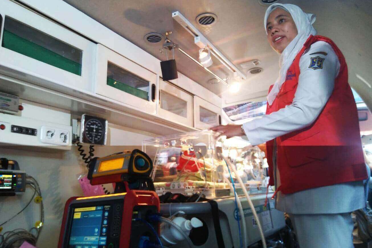 NETSS, Ambulans Khusus Bayi Pertama di Indonesia Asal Surabaya