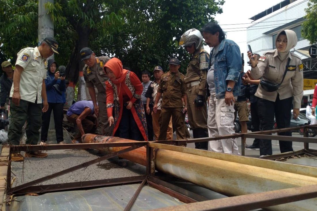 Pemkot Mojokerto Tertibkan Galian Serat Fiber Tak Berizin