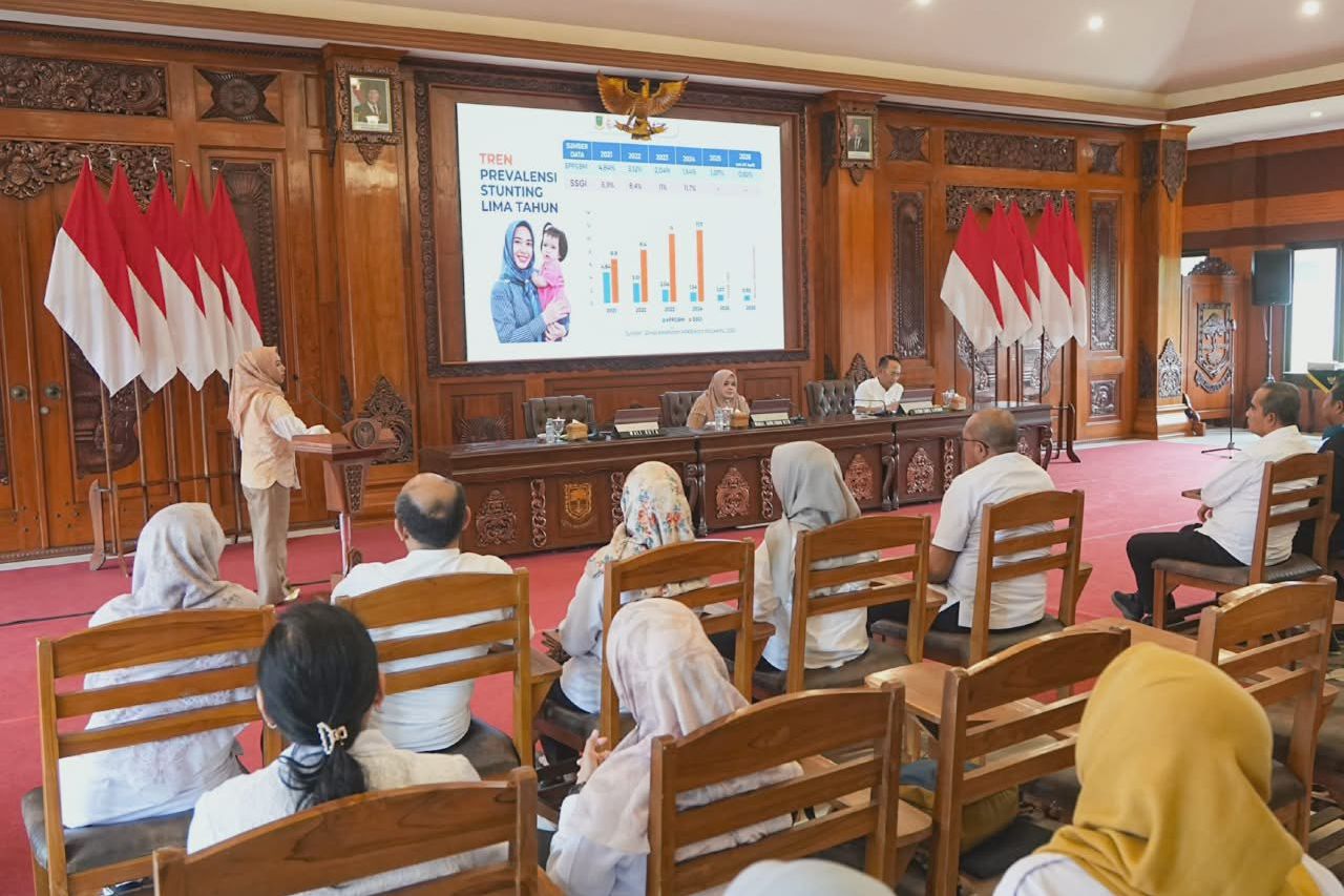 Sukses Tekan Stunting hingga di Bawah 1 Persen, Kota Mojokerto Jadi Rujukan Pemprov NTB