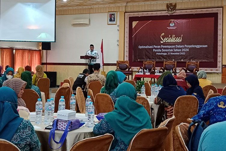 Dongkrak Partsipasi Perempuan di Pemilu 2024, KPU Kota Probolinggo Gelar Sosialisasi