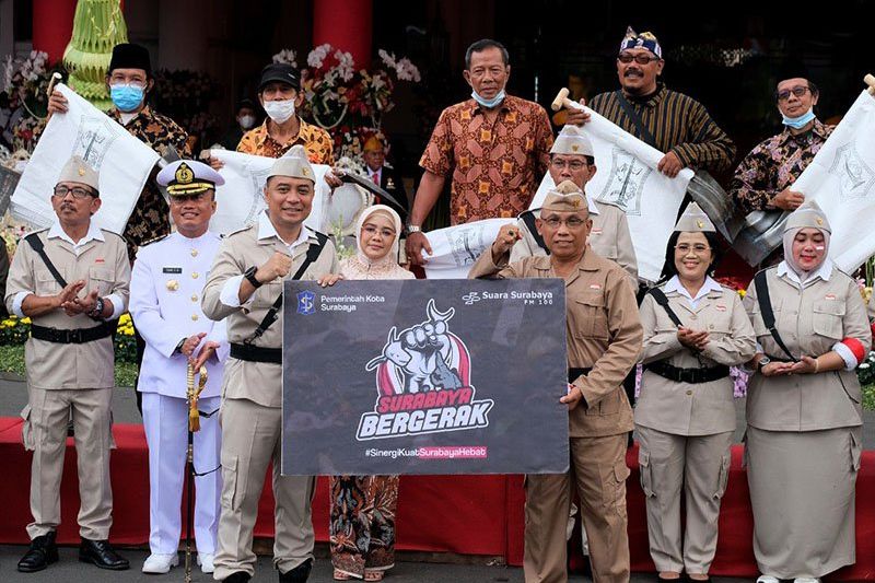 Hari Pahlawan, Program "Surabaya Bergerak" Dilaunching