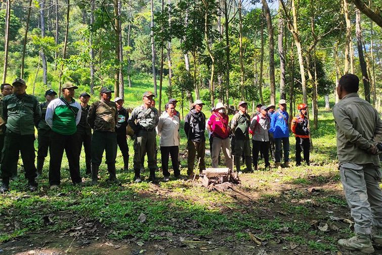 50 Personel Lakukan Pencarian Mahasiswa Surabaya yang Hilang di Wisata Bukit Krapyak Mojokerto