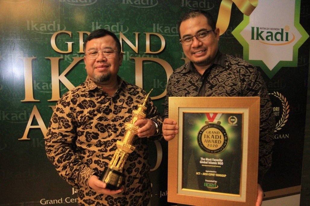ACT Raih Penghargaan NGO Terfavorit dari Ikadi