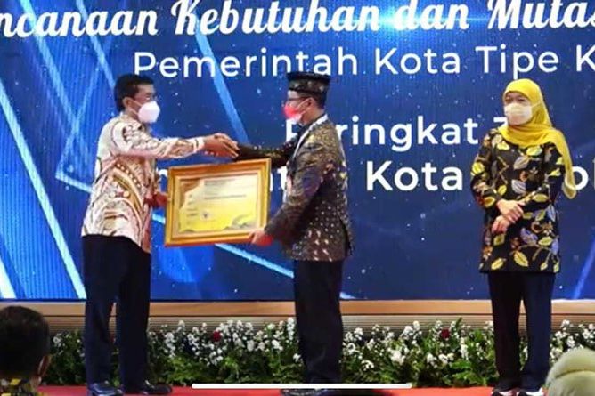 Pemkot Mojokerto Dapat 3 Penghargaan dari BKN