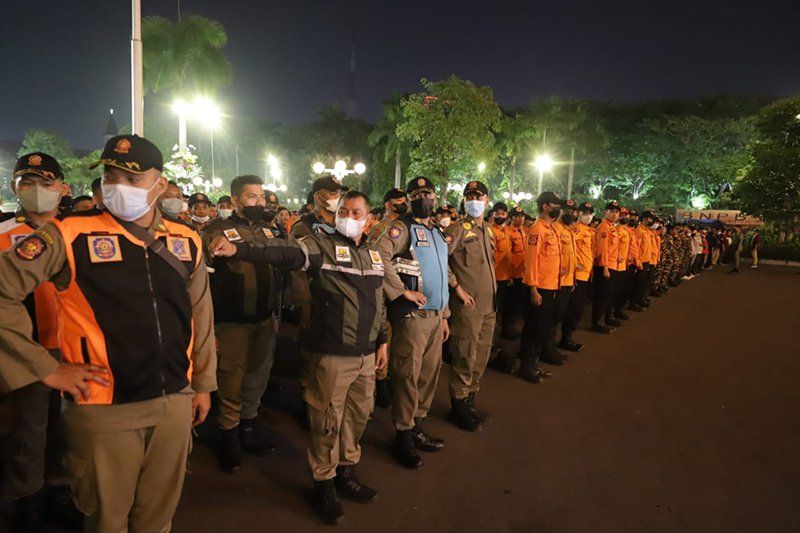 Tidak Ingin Harga Diri Surabaya Diinjak-injak, 2000 Personel Diturunkan Berantas Gangster