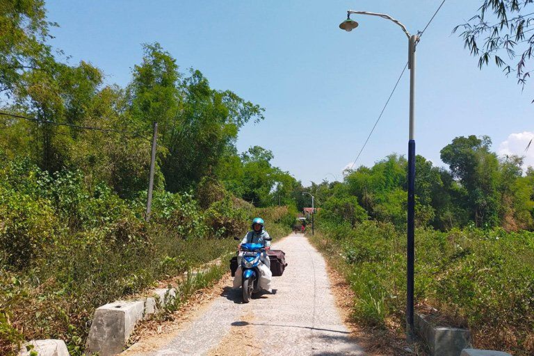 Proyek Dana Desa di Tanggumong Sampang Diduga Gunakan Material Bekas 