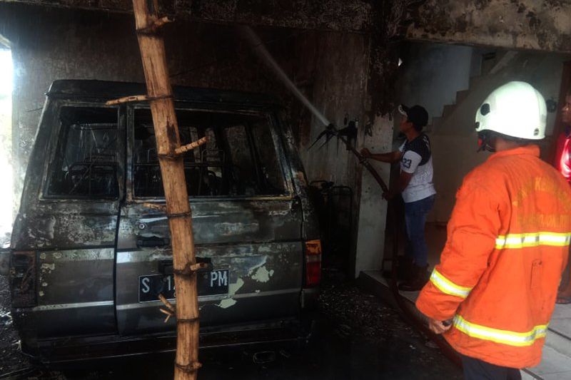 Ngetap BBM, Pom Mini di Mojokerto Terbakar, Satu Orang Terluka