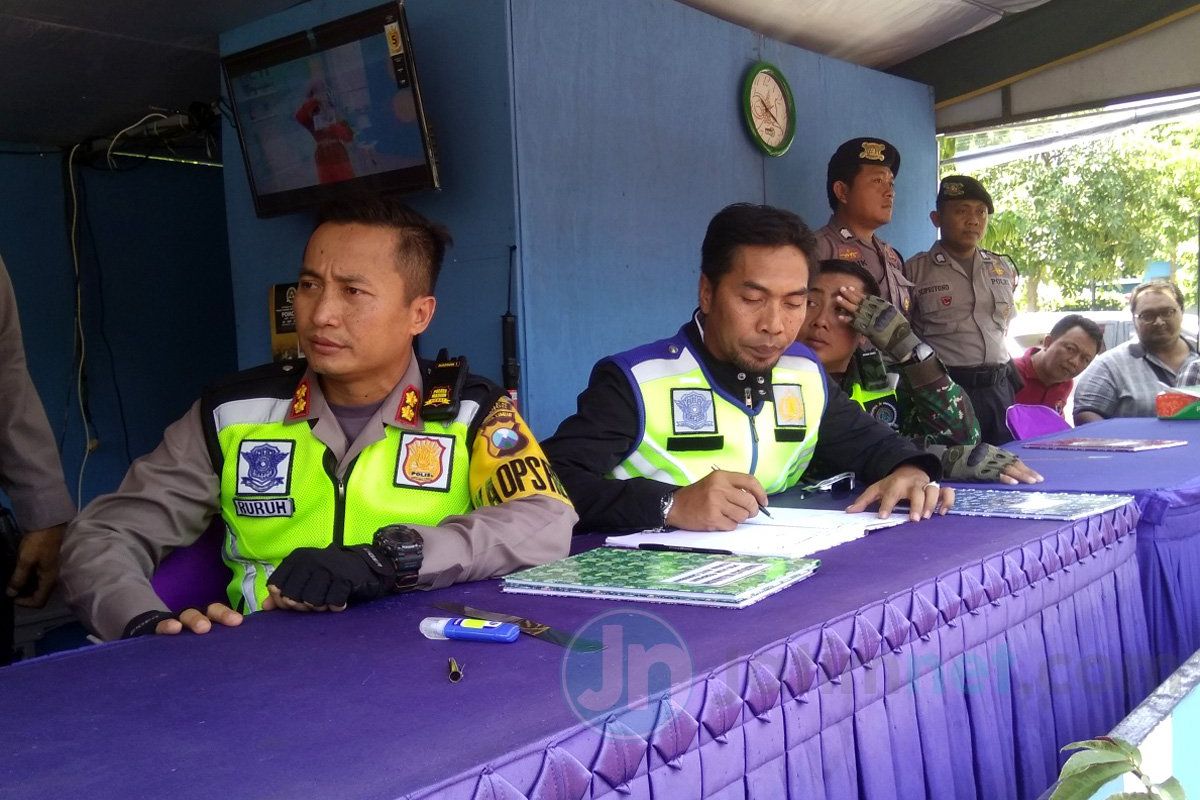 Lima Pospam Didirikan Antisipasi Kemacetan dan Kecelakaan di Madiun