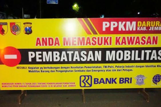 Kondisi Membaik, Jember Naik Level PPKM