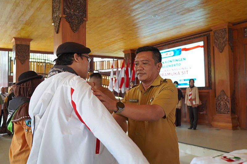 32 Siswa Sekolah Islam Terpadu Kota Mojokerto Ikuti Kemah di Cibubur
