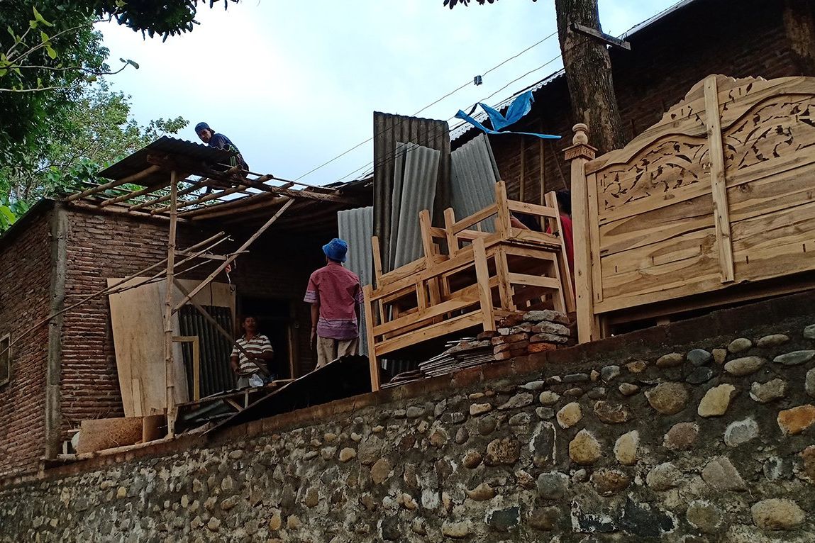 Angin Puting Beliung Terjang Probolinggo