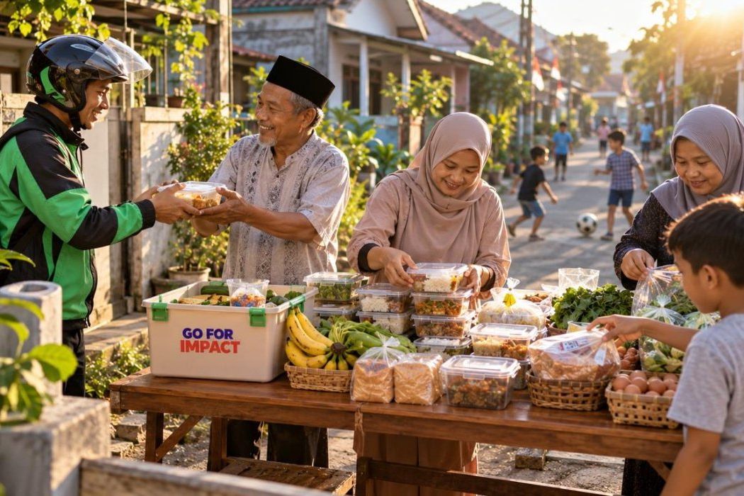 Makanan Berlebih Jangan Dibuang, Bagikan Selagi Layak