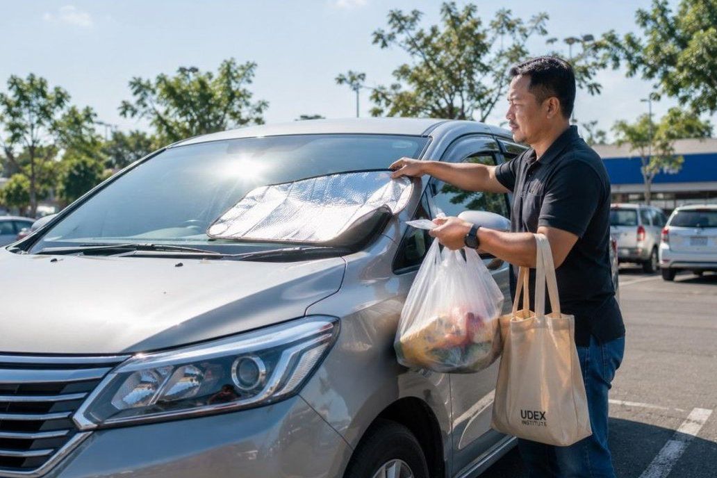 Parkir Mobil Saat Panas Perlu Lebih Cermat