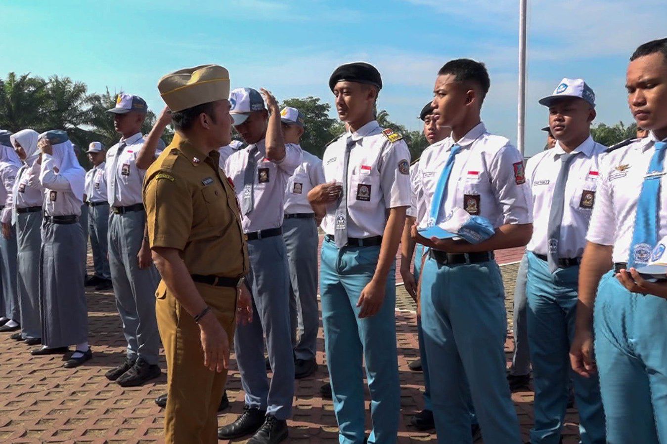Lolos Seleksi Ketat, 76 Calon Paskibraka Madiun Jalani Latihan Intensif
