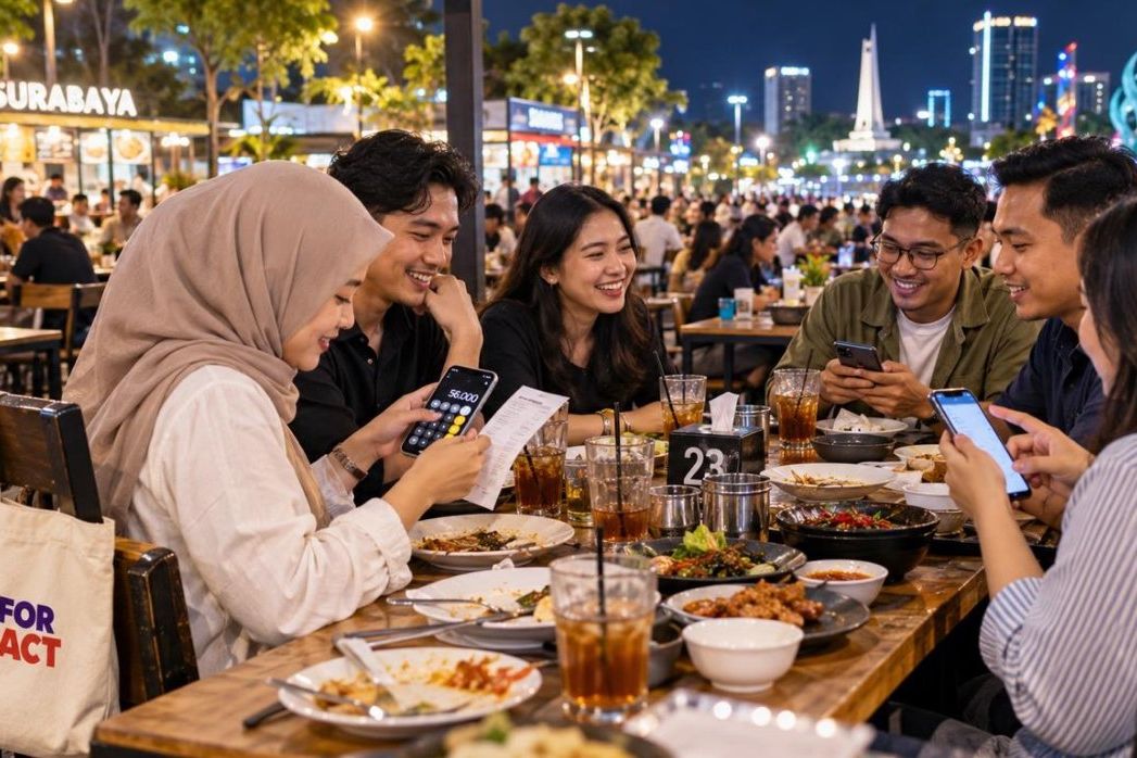 Patungan Makan Kini Makin Mudah, Tapi Ada Etikanya