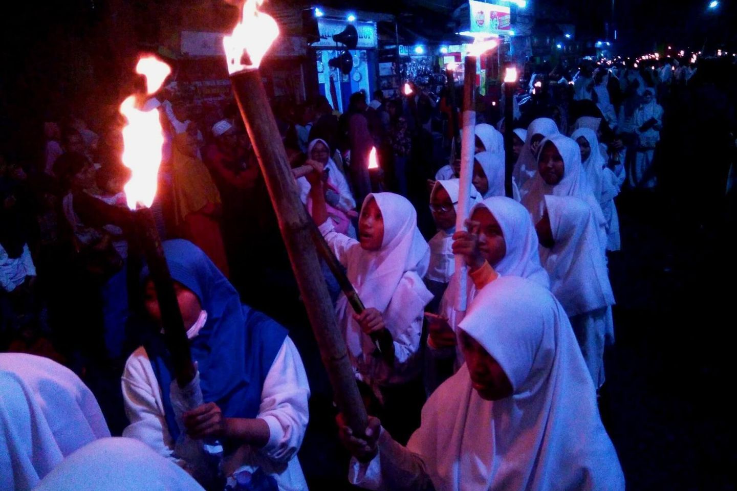 Kota Madiun Gelar Pawai Obor Sambut Bulan Ramadan