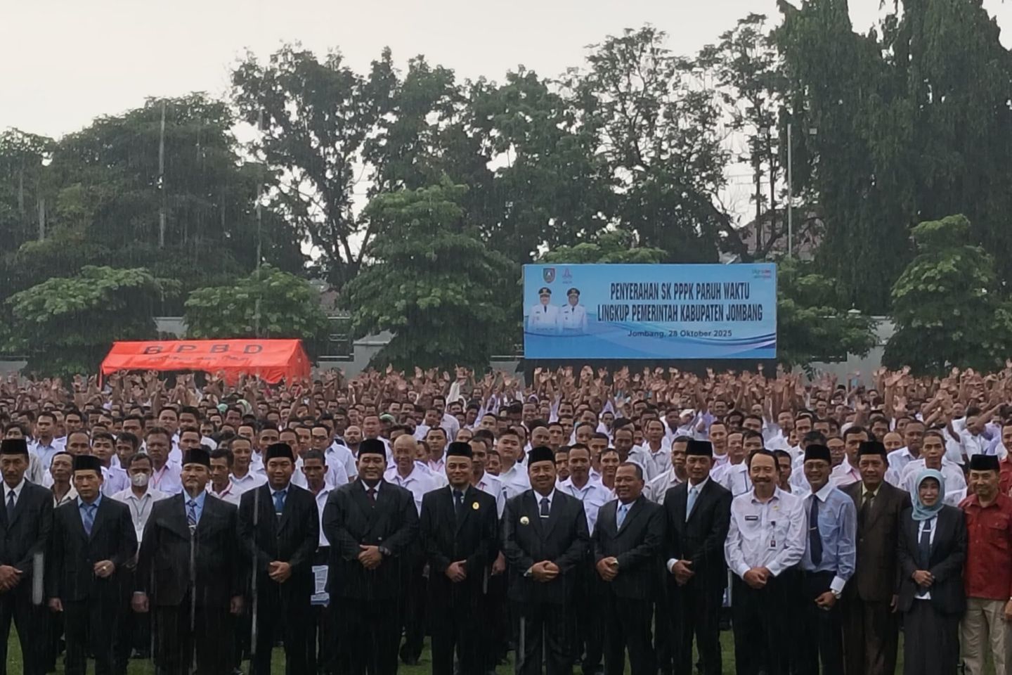 Ribuan Pegawai Non-ASN di Jombang Akhirnya Diangkat Jadi PPPK Paruh Waktu
