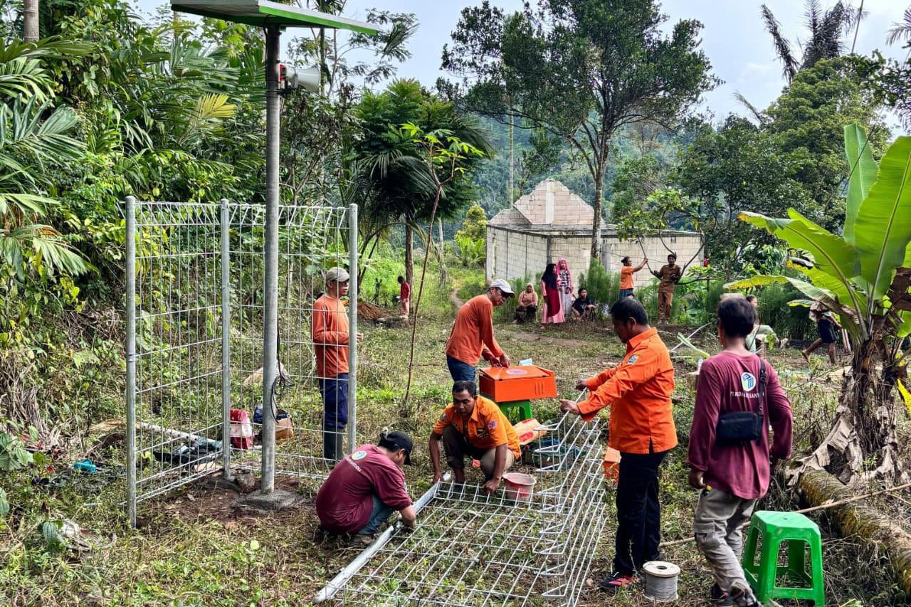 Cegah Longsor dan Banjir, BPBD Jatim Pasang 44 EWS di 6 Daerah Rawan Bencana