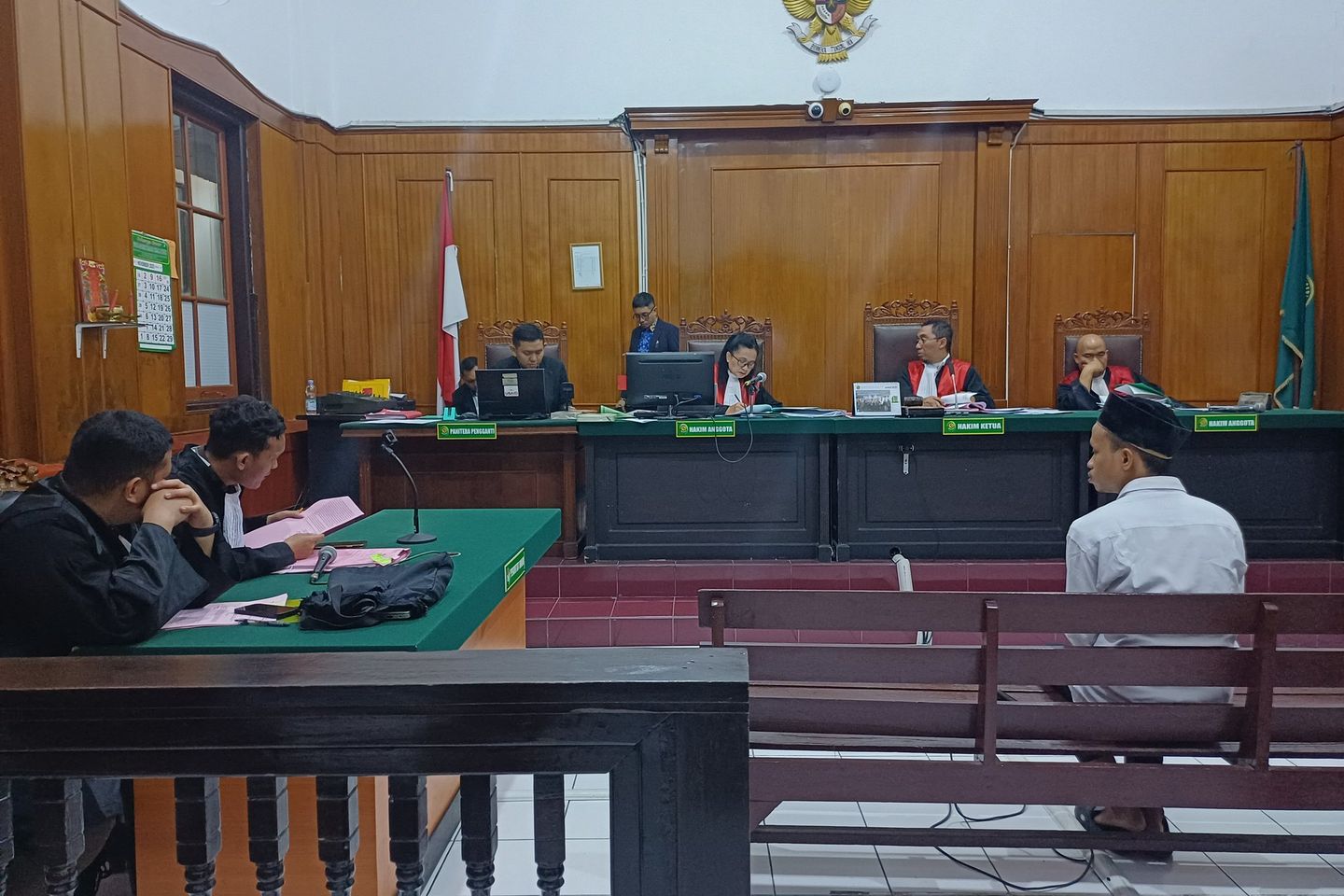 Pencuri Besi Saat Demo Rusuh di Grahadi Jalani Sidang Perdana