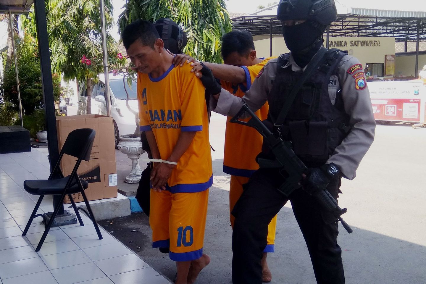 Dua Pencuri Antarprovinsi Ditahan Polres Madiun