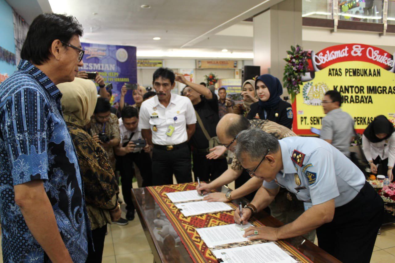 Unit Layanan Paspor BG Junction Khusus TPI Surabaya Dibuka