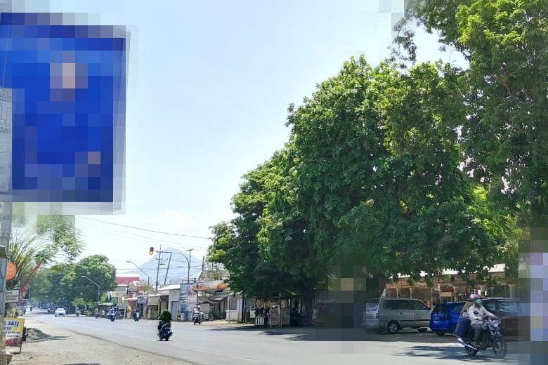 Sejumlah APK Caleg di Probolinggo Terpasang di Areal Fasum
