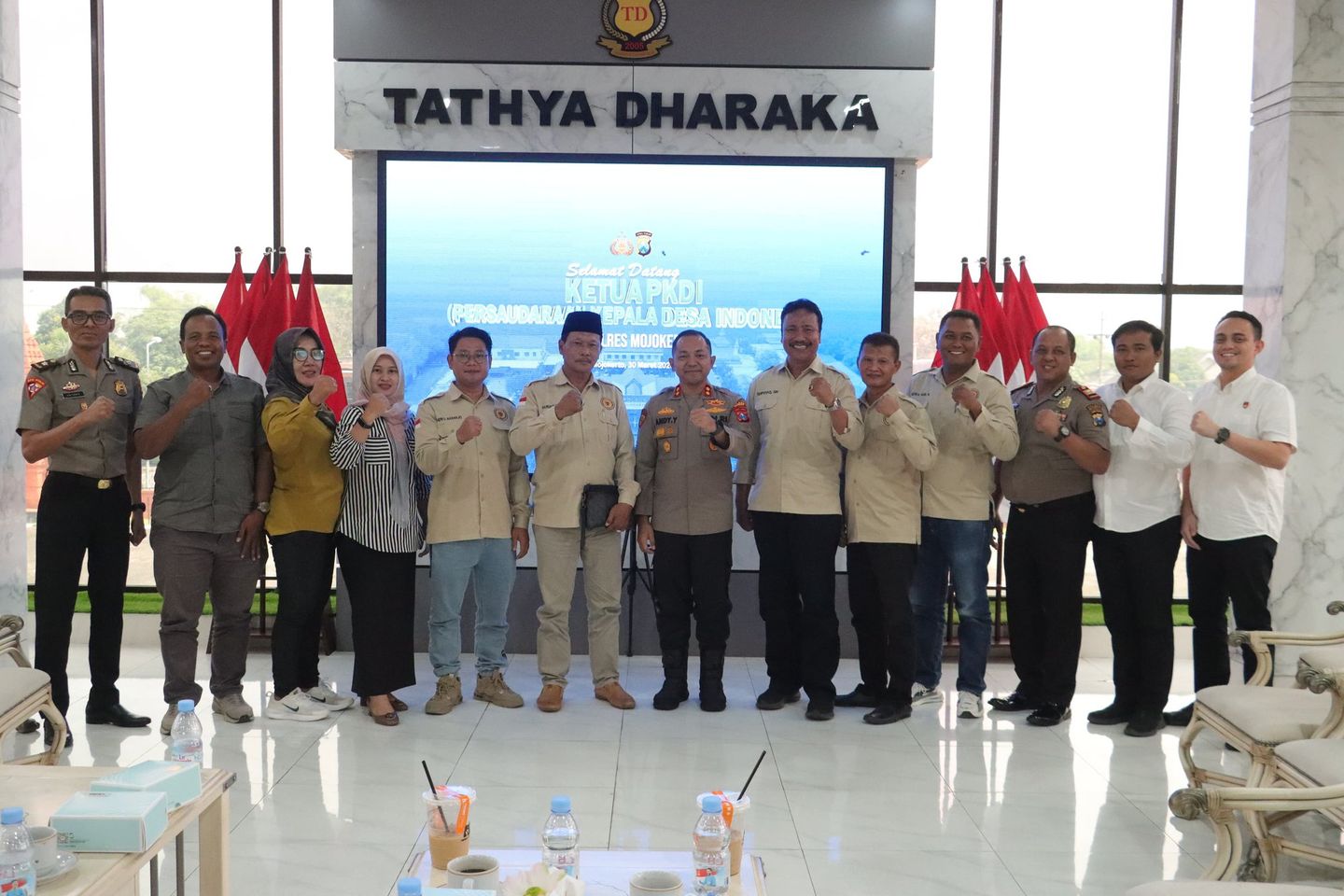 Polres Mojokerto Perkuat Sinergi dengan PKDI, Dorong Stabilitas Desa
