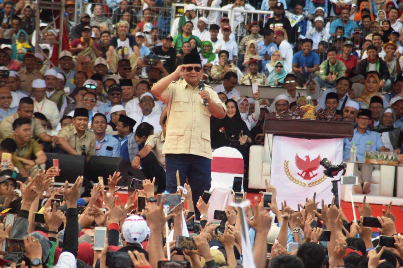 Prabowo Anggap Hantu TPS Bisa Hilangkan Surat Suara