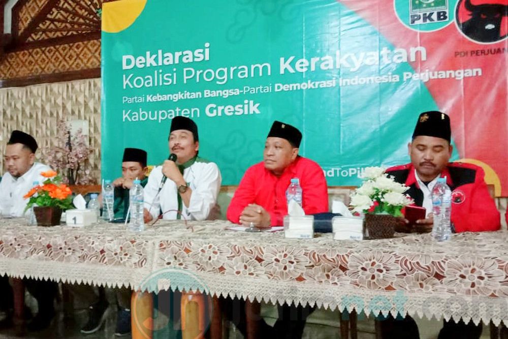 PDI Perjuangan dan PKB Gresik Koalisi Soal Pilbup 2020