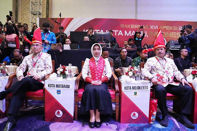 Rakernas XVI Apeksi di Bima, Walkot Mojokerto Ning Ita Usung Tiga Tema Besar