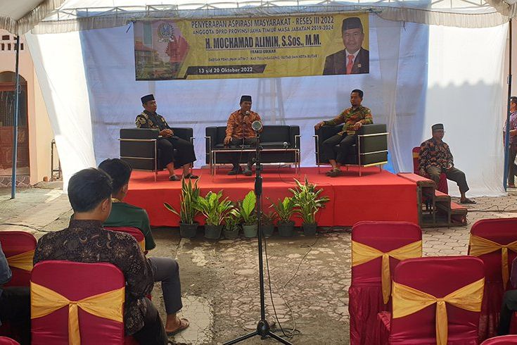 Anggota DPRD Jatim Dikeluhi Persoalan Ekonomi dan Infrastruktur
