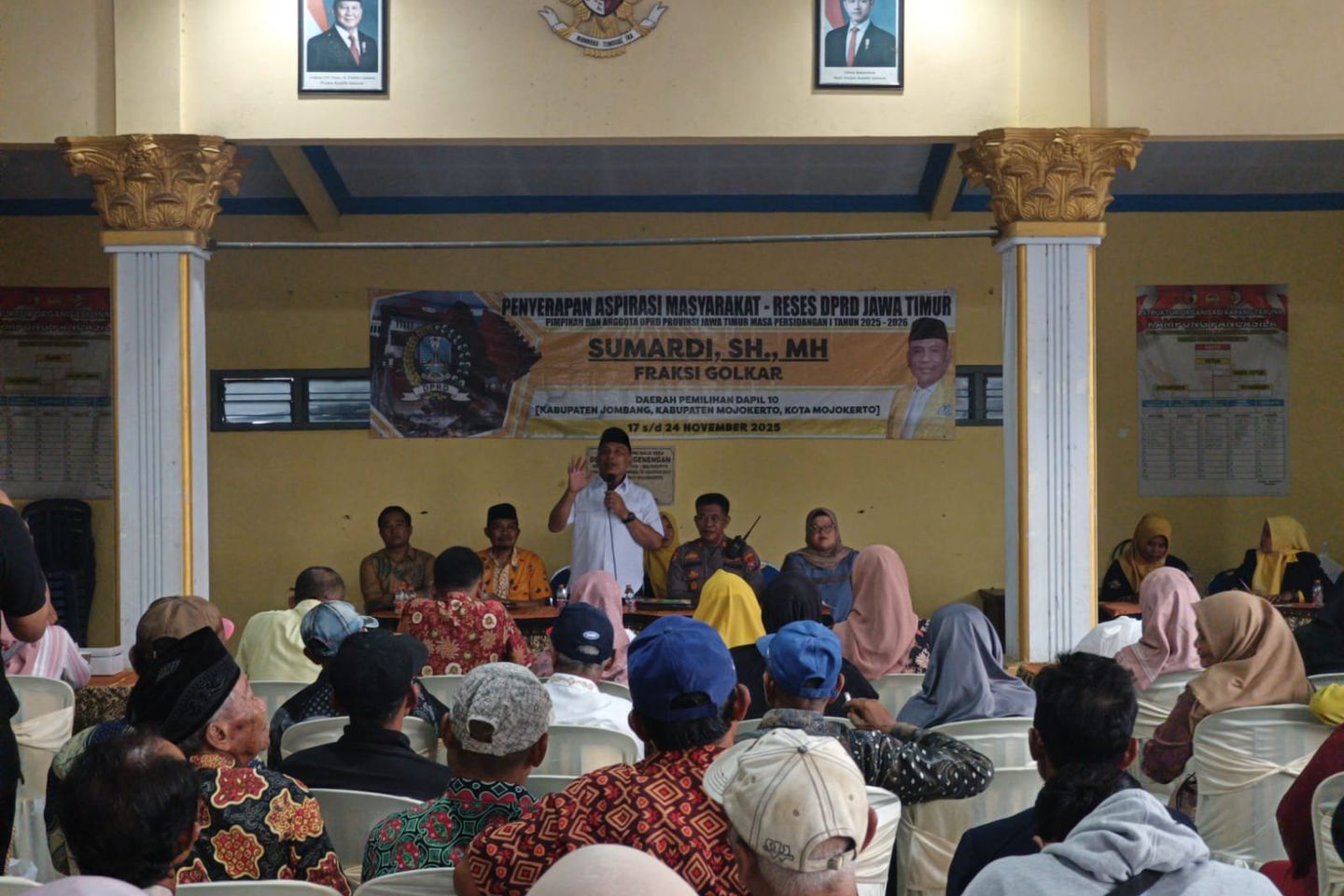 Reses Sumardi di Dlanggu Jadi Ajang Warga Sampaikan Beragam Keluhan dan Harapan