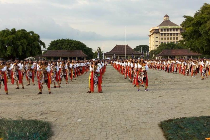 2.062 Penari Jathil Asal Ponorogo Pecahkan Rekor Muri