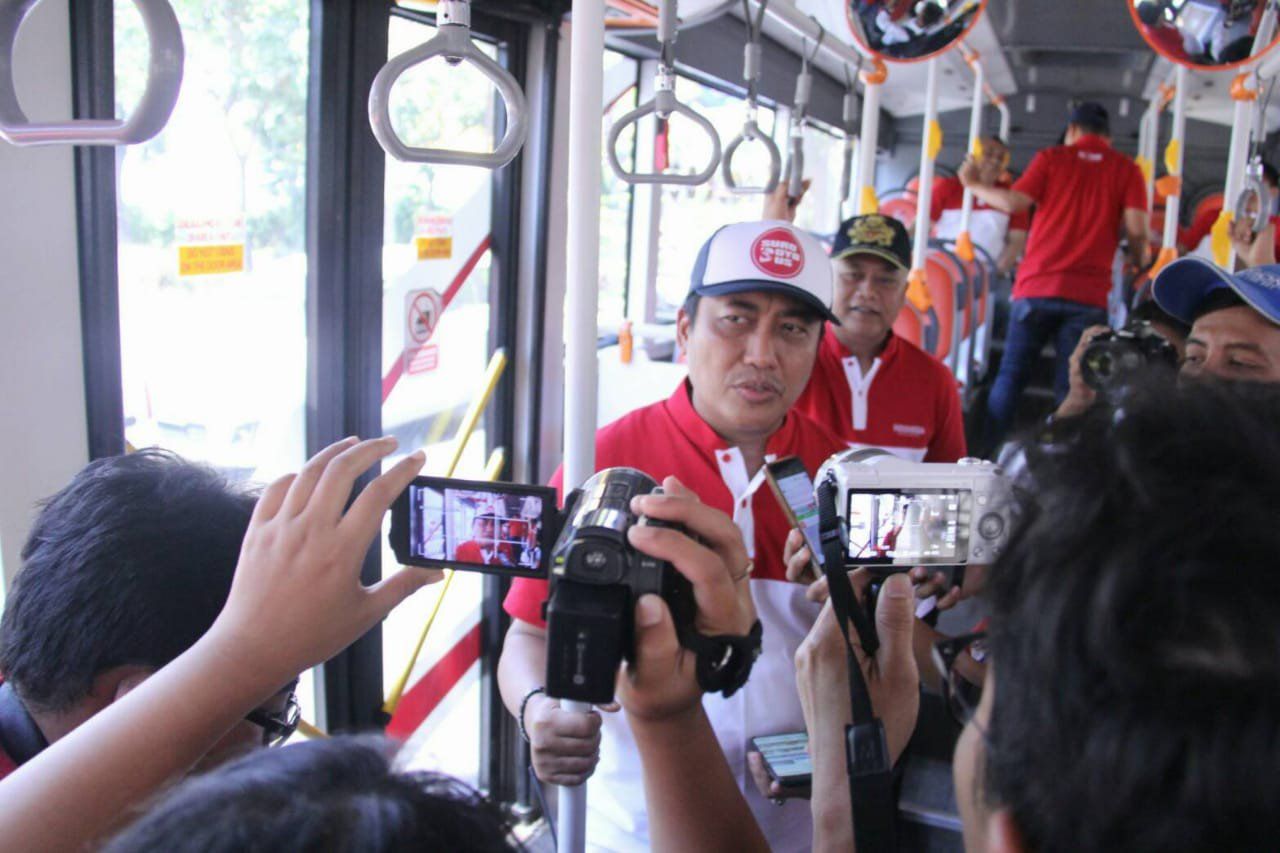 Dishub Surabaya Operasikan Empat Bus di Jalur MERR