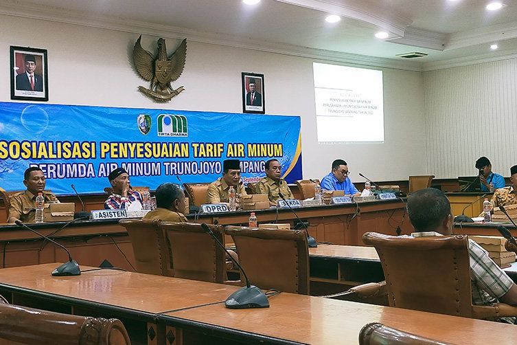 Tak Ingin Bangkrut, PDAM Trunojoyo Sampang Naikkan Tarif Layanan